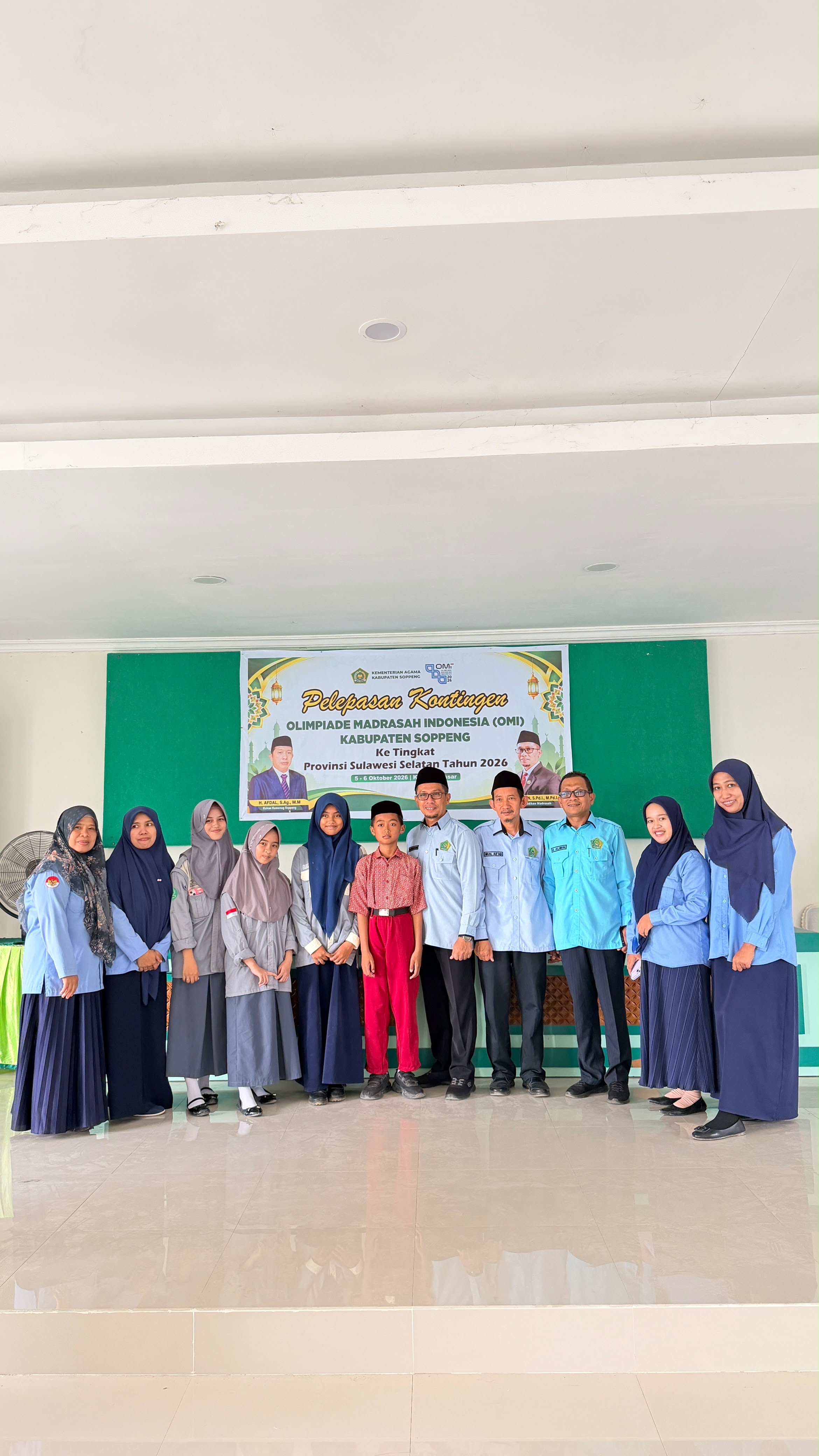 Pelepasan Kontingen OMI Kabupaten Soppeng Menuju Ajang Tingkat Provinsi