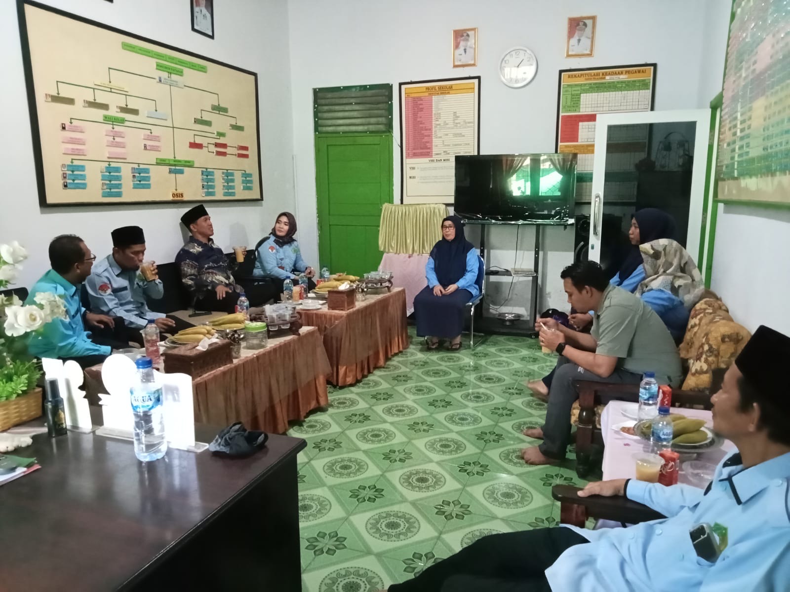 MA Pergis Ganra Terima Kunjungan Kepala Bidang Pendidikan Kanwil Kementerian Agama Provinsi Sulawesi Selatan